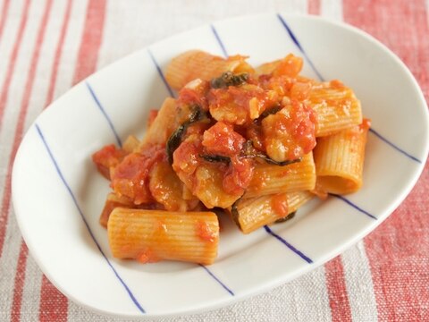 豆屋おすすめ！ひよこ豆のうち豆を使ったトマトソース